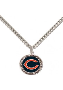 Chicago Bears Hammered Womens Necklace