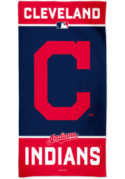Cleveland Indians Team Logo 30 x 60 Beach Towel