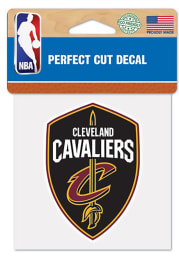 Cleveland Cavaliers Perfect Cut Auto Decal - Red