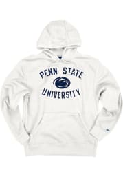 Penn State Nittany Lions Mens White Arch Logo Long Sleeve Hoodie