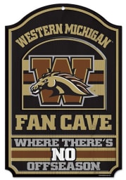 Western Michigan Broncos 11x17 Fan Sign