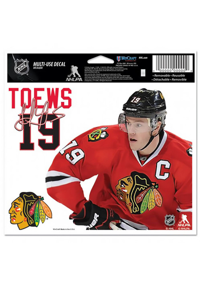 Chicago Blackhawks Multi Use Auto Decal - Red