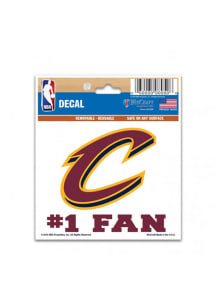 Cleveland Cavaliers Multi-Use Auto Decal - Red