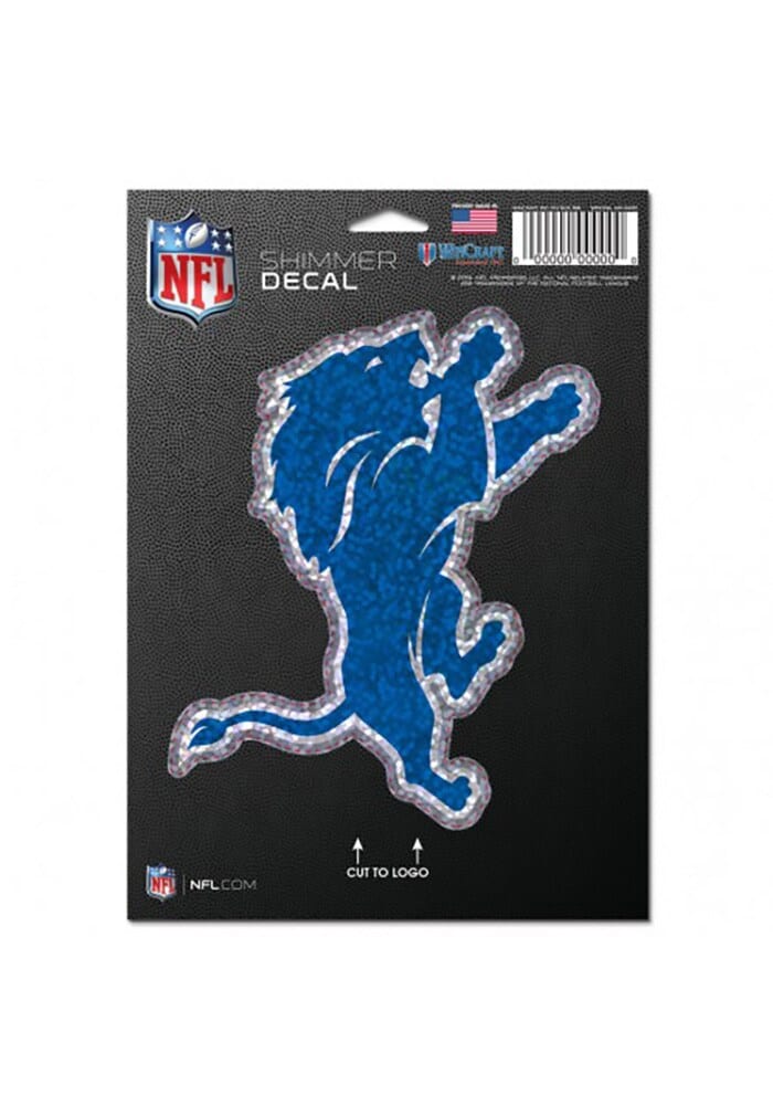 Detroit Lions: 2022 Car - NFL Magnetic Wall Decal 5W x 7H