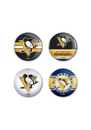 Pittsburgh Penguins 4 Pack Button