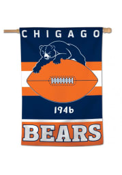 Chicago Bears 28x40 inch Retro Logo Vertical Banner