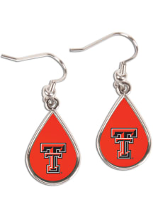 Texas Tech Red Raiders Tear Drop Womens Earrings