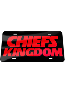 Kansas City Chiefs Kingdom Car Accessory License Plate