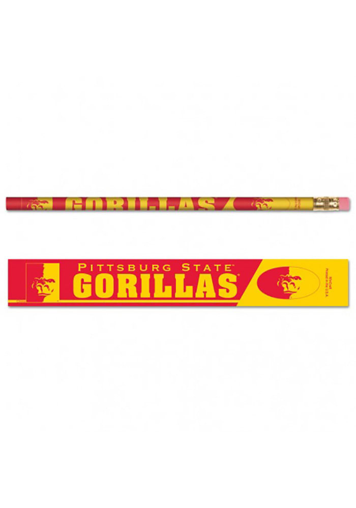 Pitt State Gorillas 6 pack Pencil
