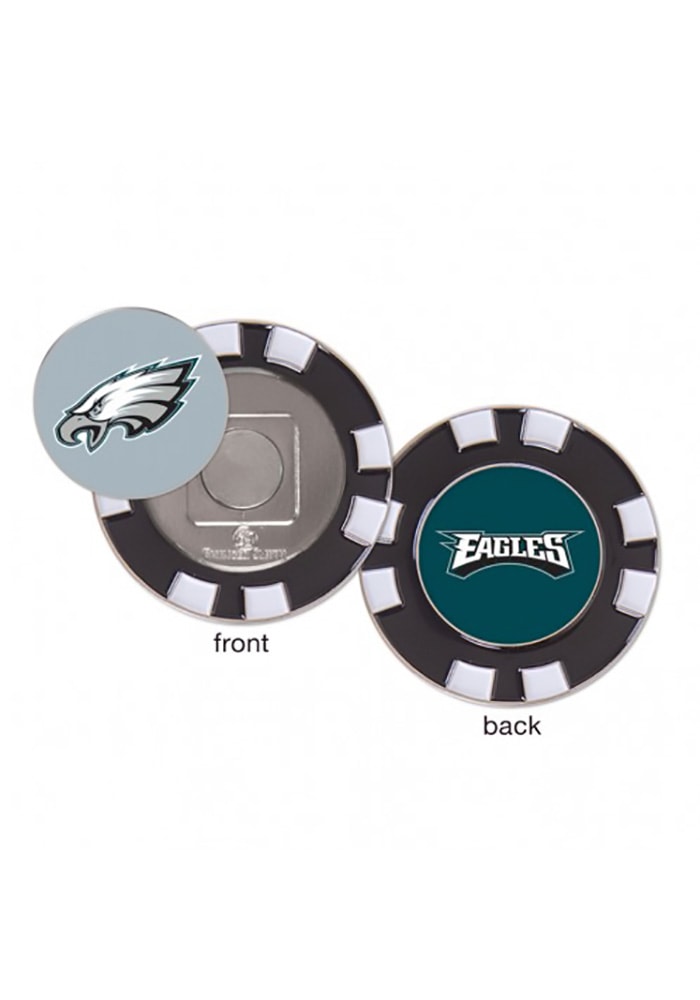 Philadelphia Eagles Poker Chip Golf Ball Marker