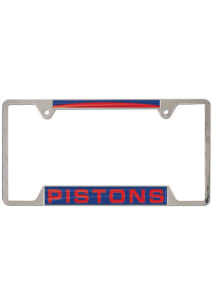 Detroit Pistons Chrome License Frame