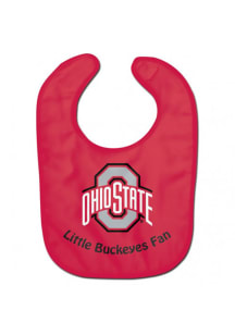 Ohio State Buckeyes  All Pro Baby Bib - Red