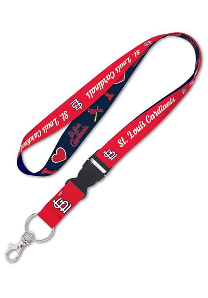 St Louis Cardinals Lanyard Keychain USA Series Stars & Stripes New MLB