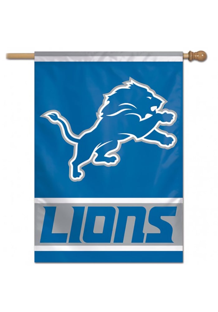 Detroit Lions NFL Vintage Linen Garden Flag