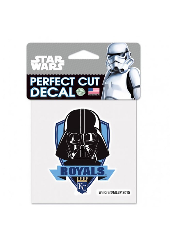 Kansas City Royals / Cooperstown Perfect Cut Color Decal 4 x 4