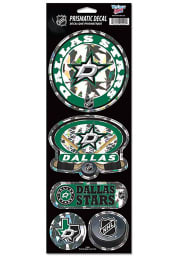 Dallas Stars 4x11 Prismatic Stickers