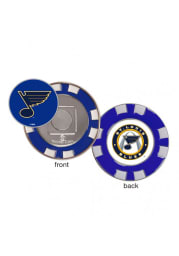 St Louis Blues Poker Chip Golf Ball Marker