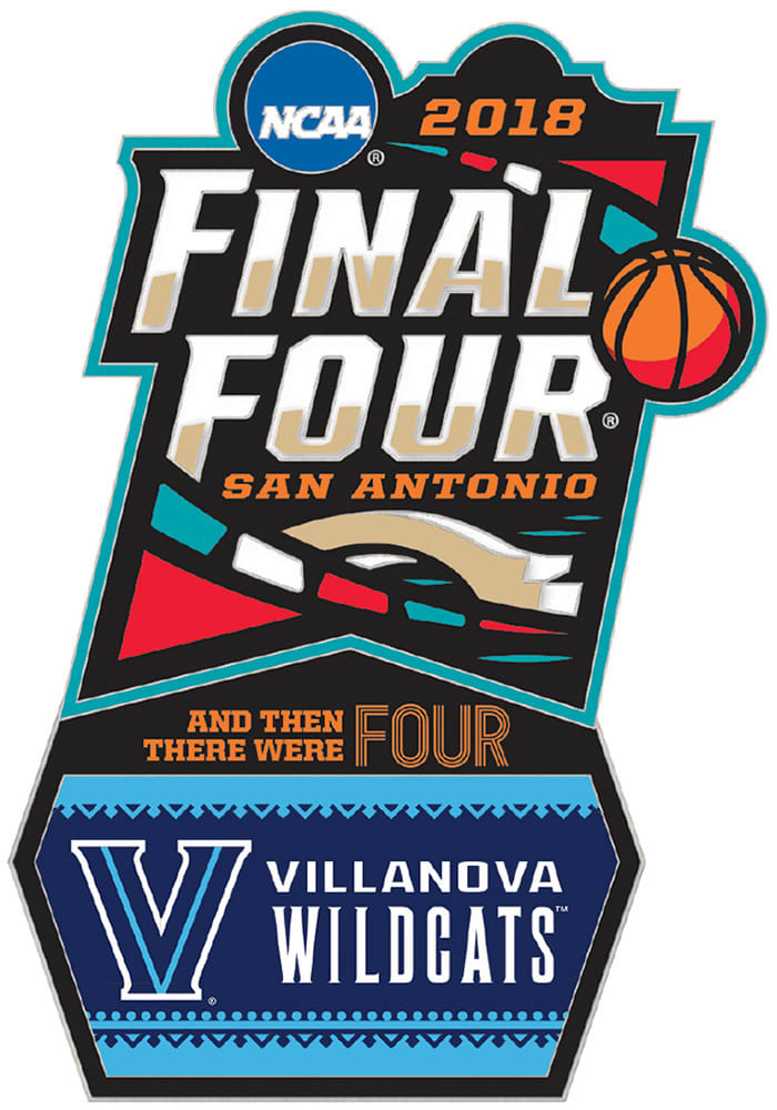 Villanova Wildcats Souvenir 2018 Final Four Collector Pin