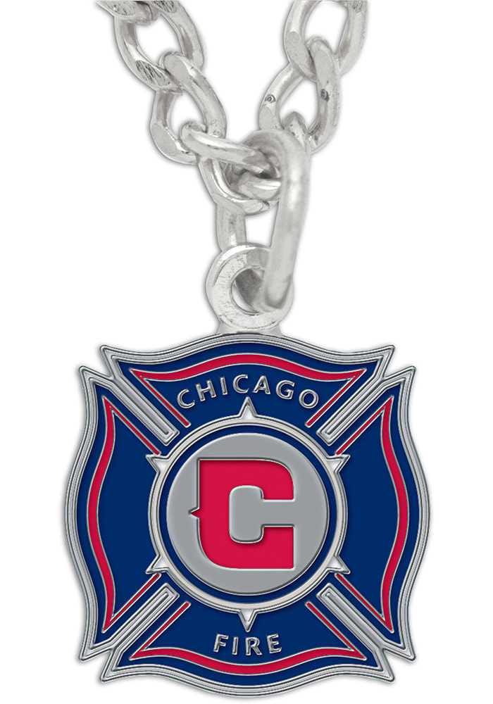 Chicago Fire Logo Womens Necklace
