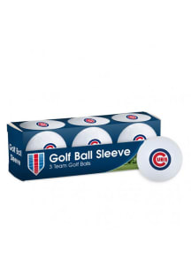 Chicago Cubs 3 Pack Golf Balls
