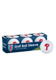 Philadelphia Phillies 3 Pack Golf Balls
