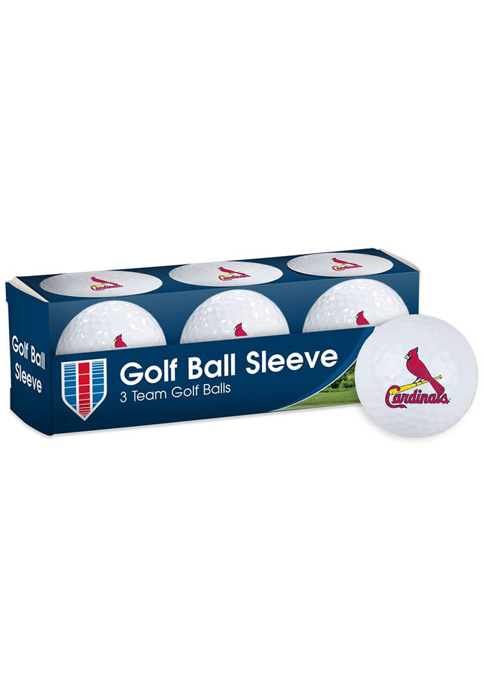 St. Louis Cardinals 3 Pack Golf Balls