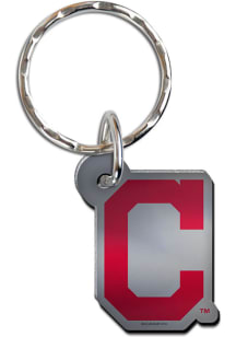 Cleveland Indians Metallic Keychain