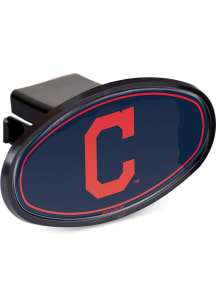 Cleveland Indians Plastic Oval Car Accessory Hitch Cover