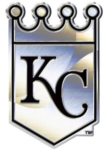 Kansas City Royals Chrome Car Emblem - Grey