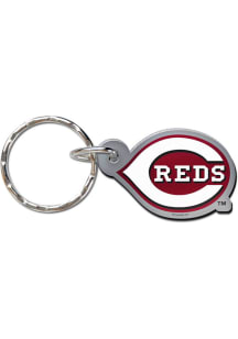 Cincinnati Reds Metallic Keychain