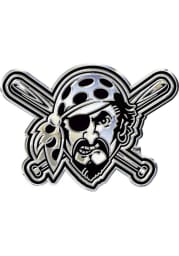 Pittsburgh Pirates Chrome Car Emblem - Grey