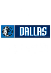 Dallas Mavericks Team Logo Bumper Sticker - Blue