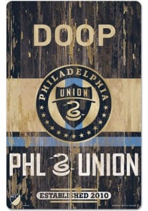 Philadelphia Union Team Established 11X17 Wood Sign