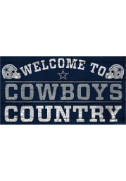 Dallas Cowboys Welcome To 13X24 Wood Sign