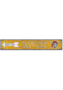 Pittsburgh Pirates General Seating 6x36 inch Wood Sign