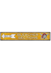 Pittsburgh Pirates General Seating 6x36 inch Wood Sign