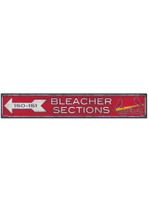 St Louis Cardinals General Seating 6x36 inch Wood Sign