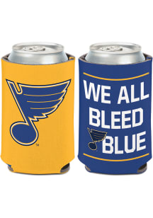 St Louis Blues We All Bleed Blue 12oz Can Coolie