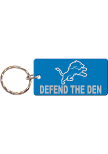 Detroit Lions Slogan Keychain
