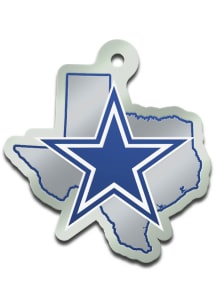 Dallas Cowboys State Shape Keychain