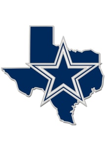 Dallas Cowboys Souvenir State Shape Pin