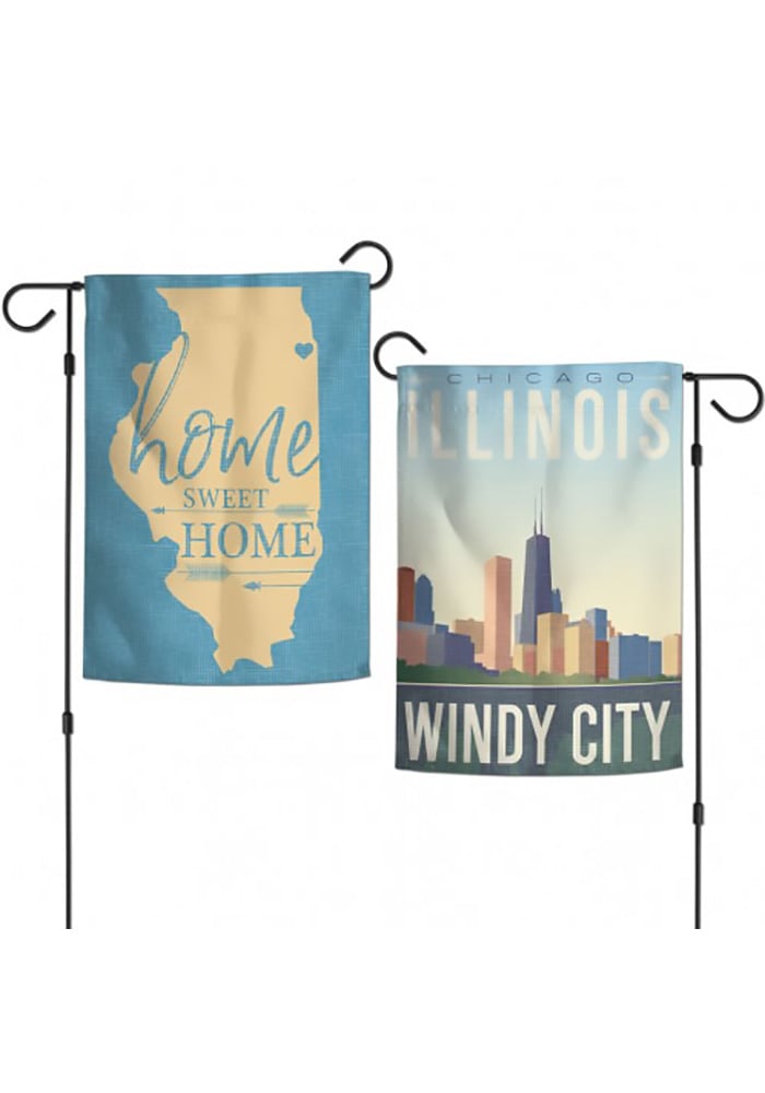 Chicago 13x18 inch Skyline Garden Flag