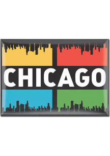 Chicago 3x4 Skyline Magnet