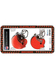 Cleveland Browns 2-Pack Decal Combo License Frame