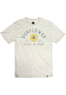 Kansas Oatmeal Sunflower State of Mind Short Sleeve T Shirt