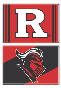Red  Rutgers Scarlet Knights 2 x 3 2pk Magnet