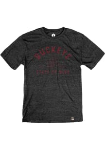 Ohio Black Buckeye State of Mind Short Sleeve T Shirt