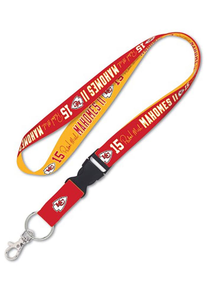 Patrick Mahomes Kansas City Chiefs Player Lanyard