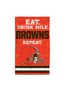 Cleveland Browns Eat Drink Milk Bib