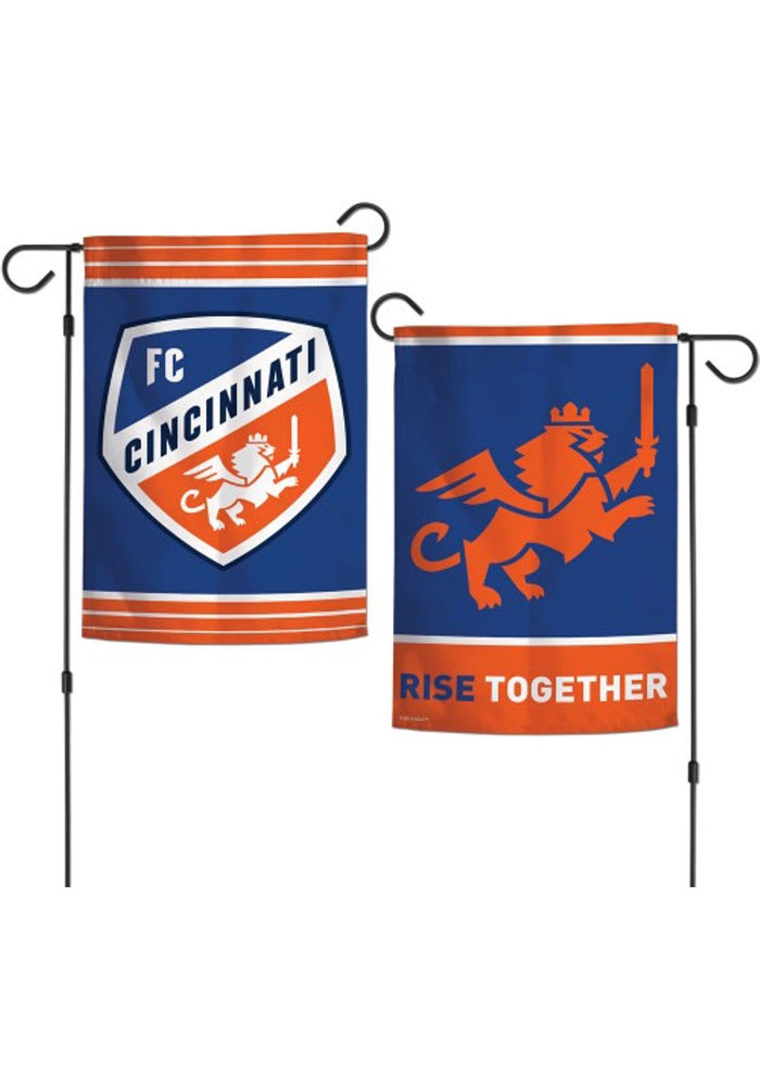 FC Cincinnati 12x18 inch 2-Sided Garden Flag